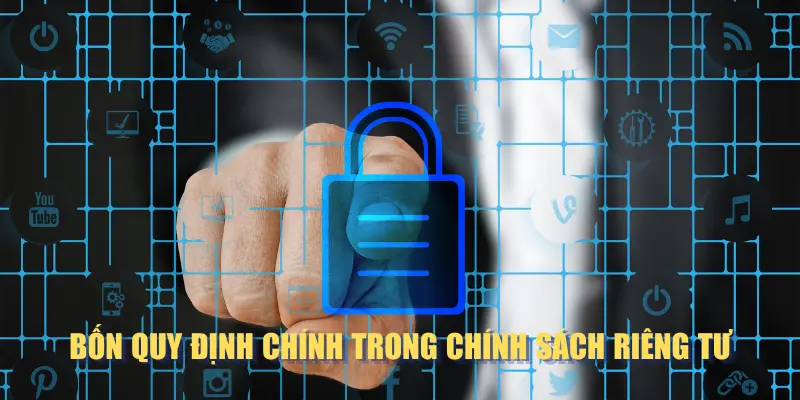 Bốn quy định chính trong chính sách riêng tư